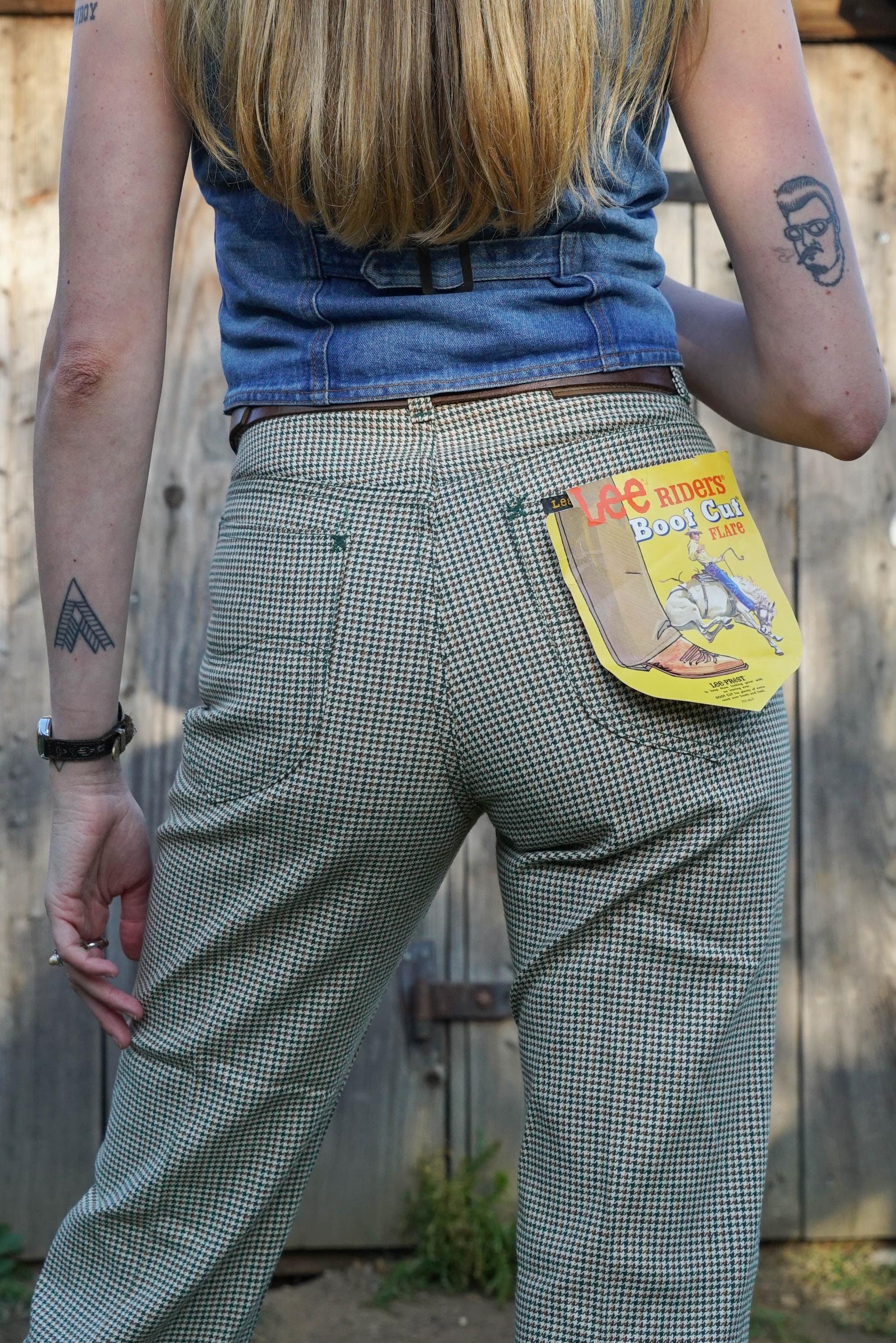 70s NWT Vintage Deadstock Lee Riders Bootcut Flare Pants 70s NWT Vintage Deadstock Lee Riders Bootcut Flare Pants