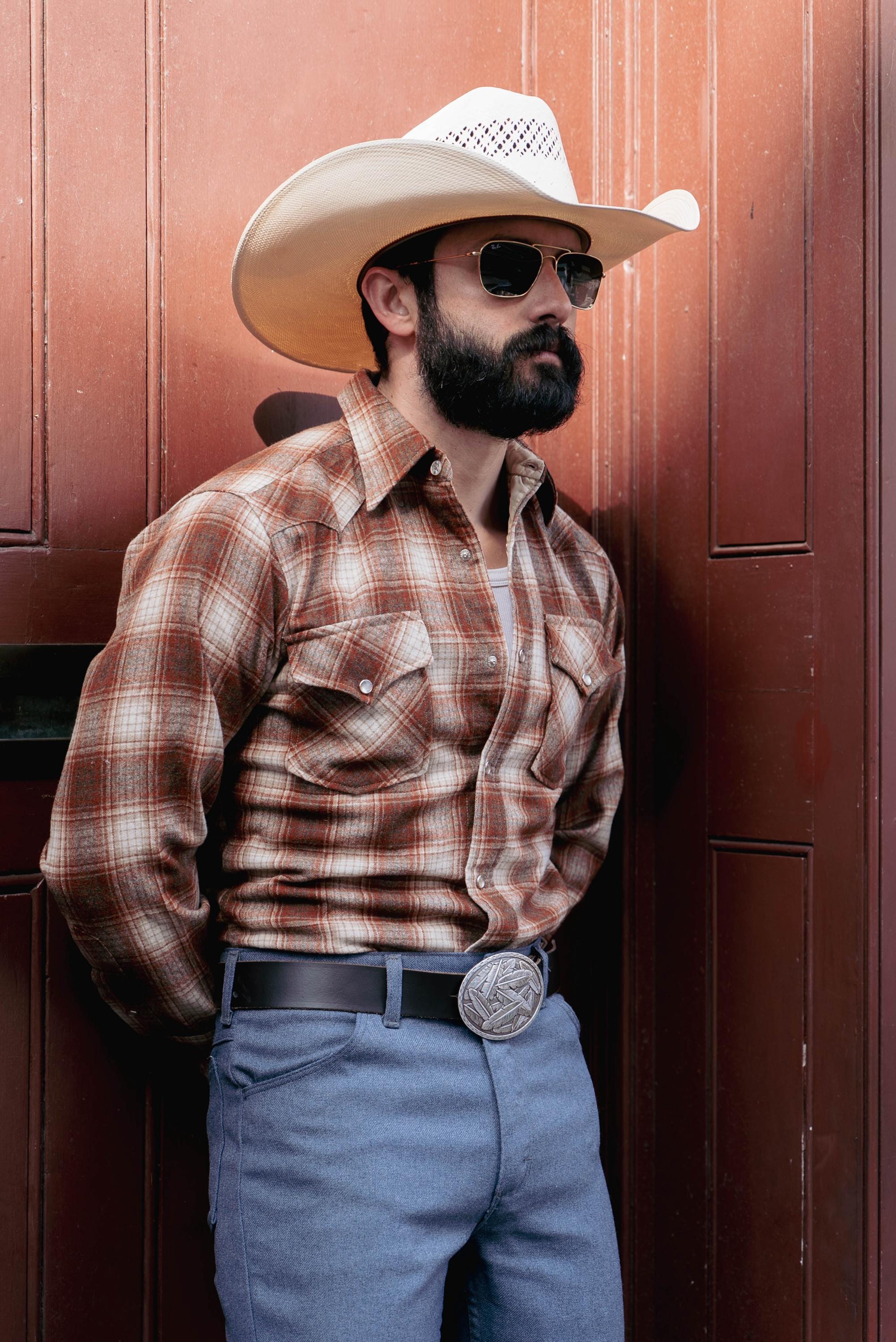 【70’s PENDLETON】High Grade Western wear 70s Vintage Pendleton High Grade Western Wear Wool Shirt S