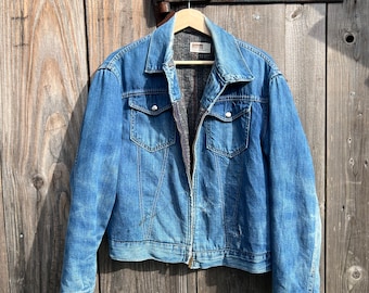 50s/60s Vintage Montgomery Ward 101 Denim Jacket Blanket 50s/60s Vintage Montgomery Ward 101 Denim Jacket Blanket
