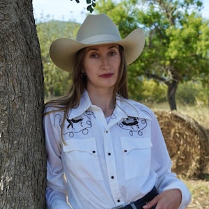 70s vintage embroidered Rockmount Ranchwear western shirt