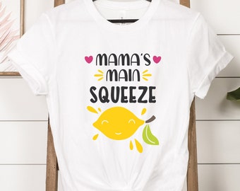 Mama's Main Squeeze Shirt, Mama's Girl Shirt, Mother Day Shirt, Cute Girls Shirt, Mom's Best Friend Shirt, Mother day Baby Bodysuit,