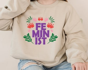 Feminism Sweatshirt, Women Empowerment Sweatshirt, Feminist Sweat, Women Support, Babes Sweater, Girls support girls, Gift For Bestfriend