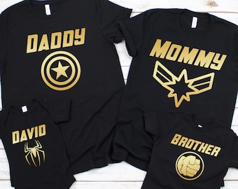 Marvel Family Shirts - Etsy