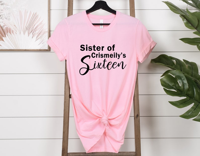 My Sweet Sixteen Shirt, Personalized Birthday Group Shirt, Birthday ...