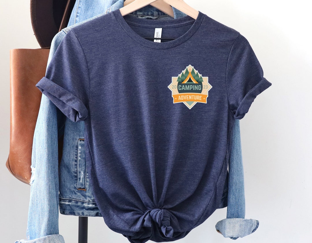 Custom Camp Shirt, Pocket Camp Shirt, Camp Gifts, Pocket Camping Shirt