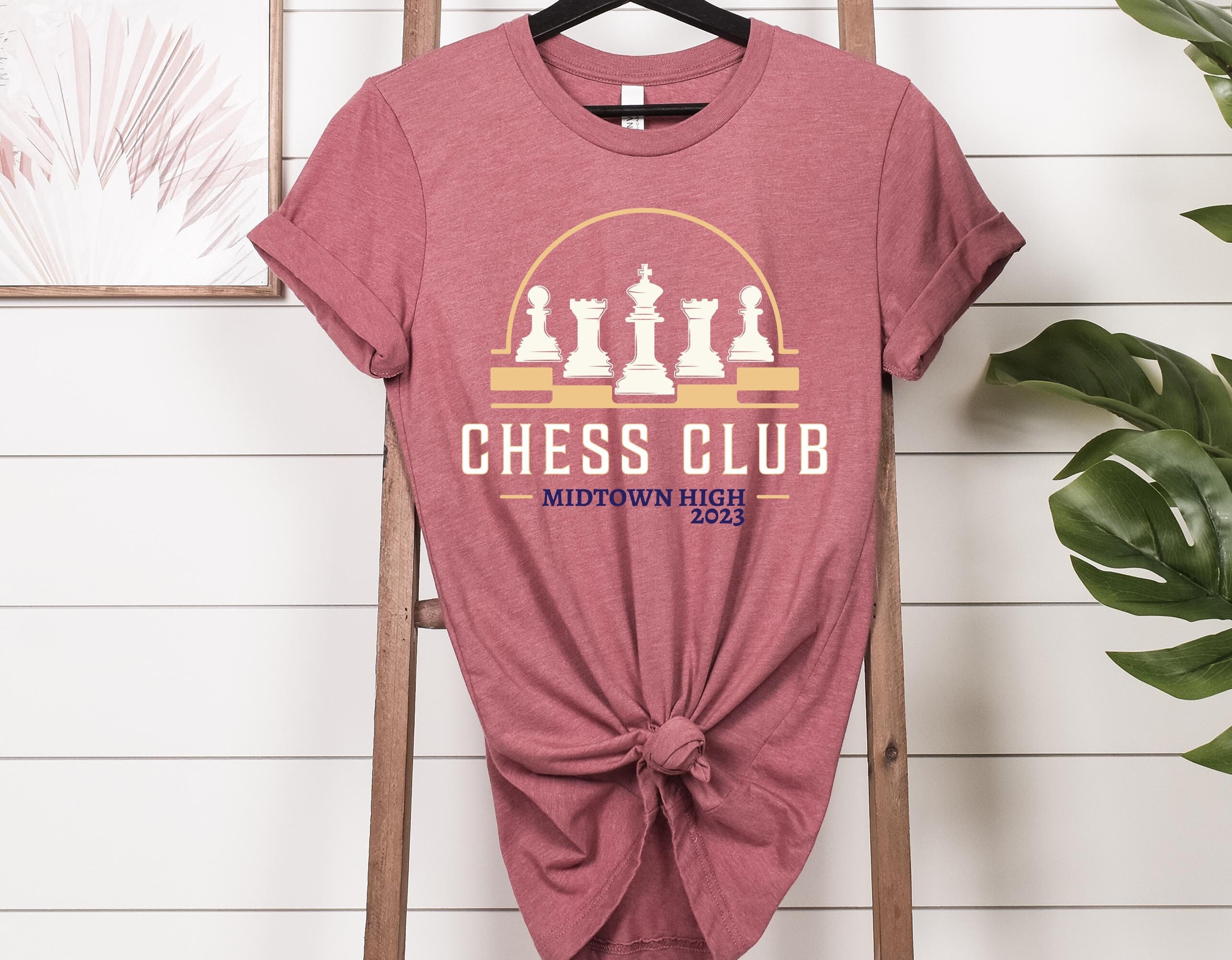 chess instructor, plan your next move wisely print, chess retro sunset  design, chess trainer gift  Kids T-Shirt for Sale by KesDesigns