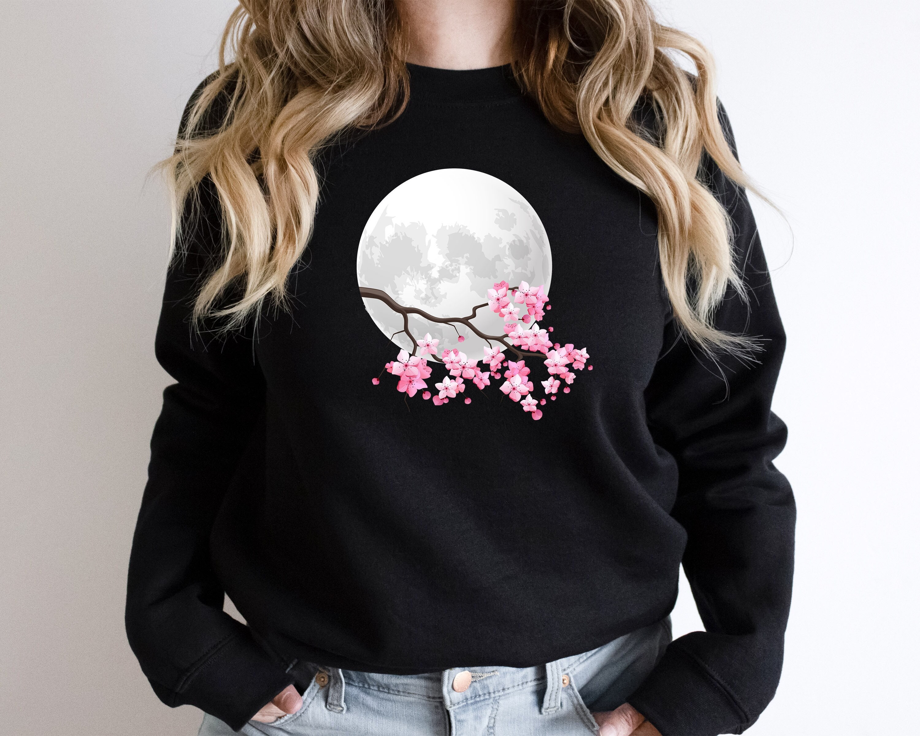 Floral cherry hotsell blossom crewneck
