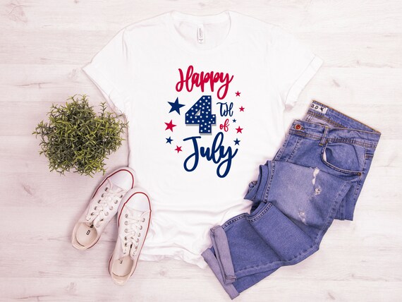 Happy 4th of July Shirt Independence Day Shirt Fourth of - Etsy