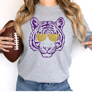 LSU Tiger with Sunglasses T-shirt or  Sweatshirt