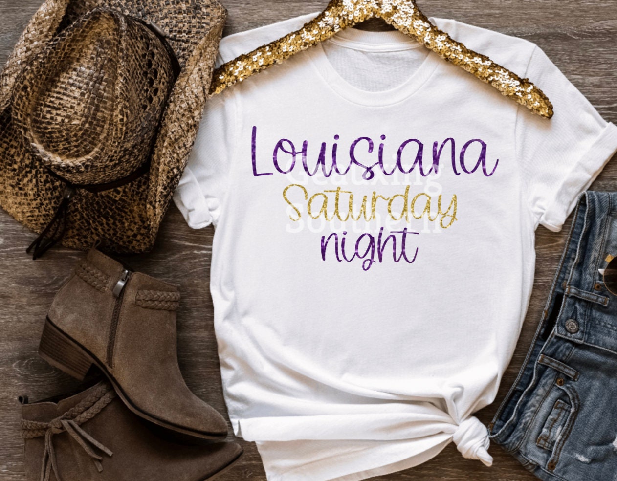 Louisiana Saturday Night - Unisex T-Shirt – Tru Apparel