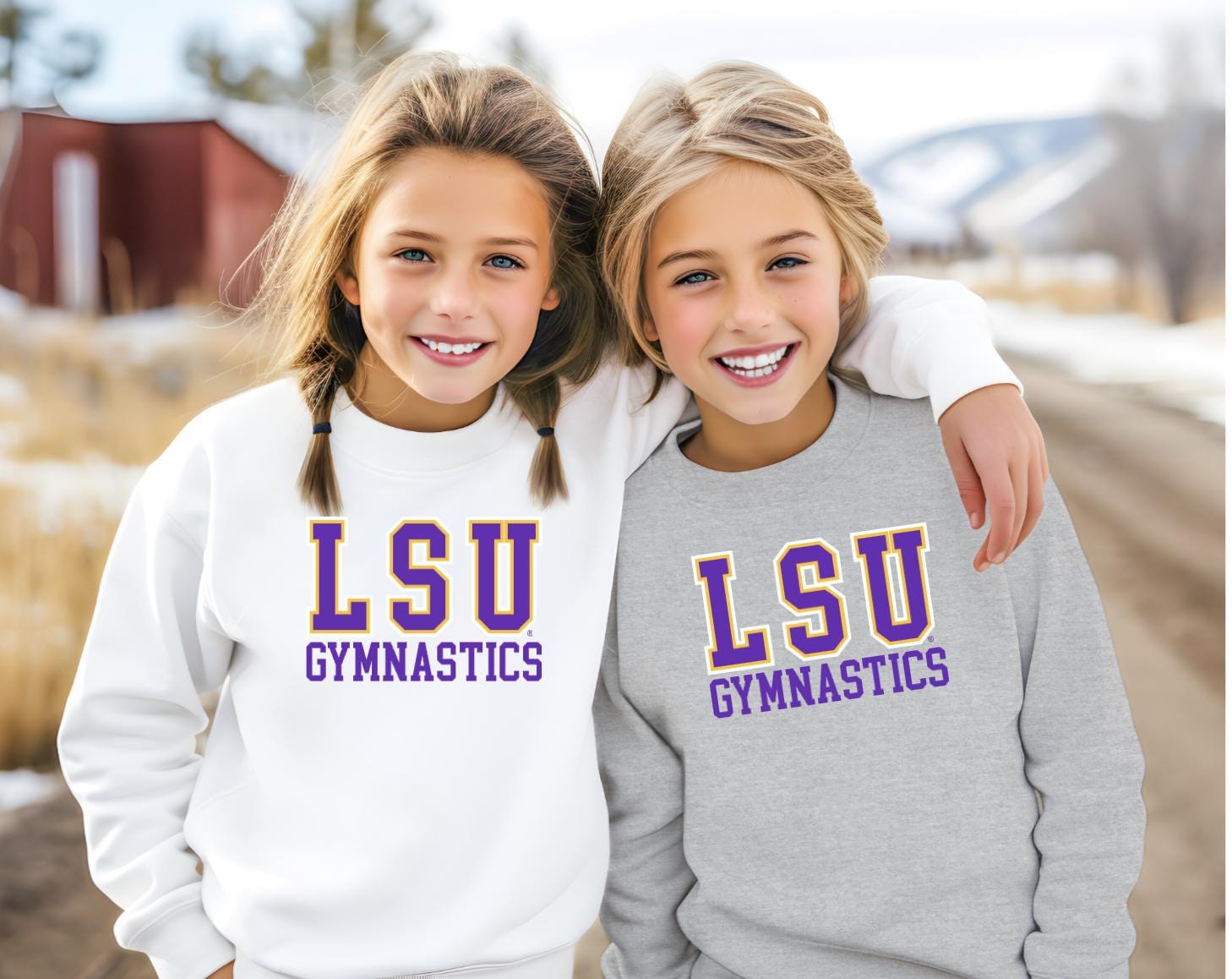 LSU Gymnastics Sweatshirt