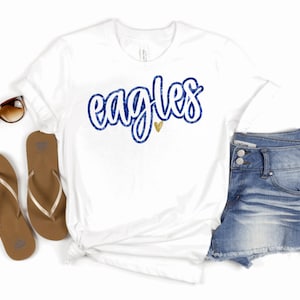 Eagles shirt, Team Mascot shirt, Eagles Fan Shirt, Eagles School Spirit