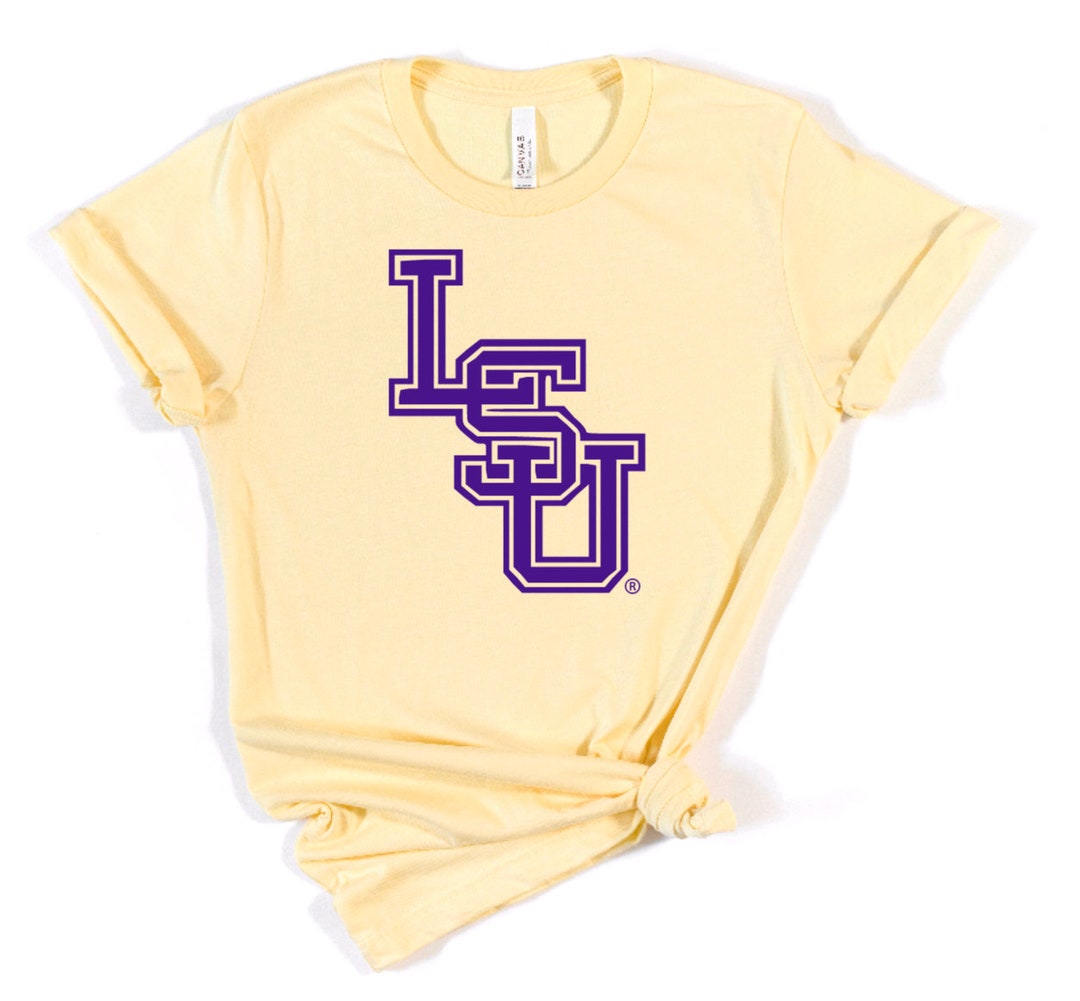 LSU Stacked Shirt Etsy