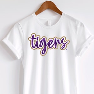 LSU Glitter Tigers Shirt