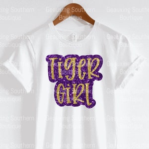 Tiger Girl Glitter Shirt