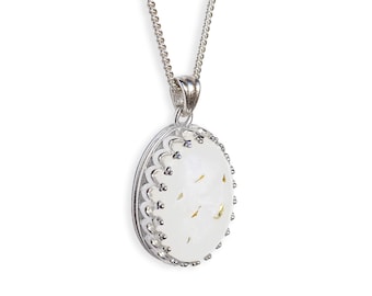DIY Breastmilk Keepsake: 925 Sterling Silver Crown Necklace Kit