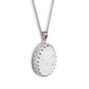 Milky Treasures Crown Necklace DIY Breastmilk Jewelry Making Kit | 18mm 925 Sterling Silver Pendant | Breastfeeding Keepsake Kit [FULL KIT]
