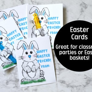 Easter Candy Holder, Basket filler, treat bags, bubble card, DIY Easter, Easter Teacher, Classroom Party Favors, Preschool, Basket Stuffer