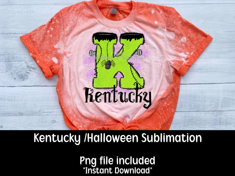 Ky Png Kentucky Png Halloween Spooky Season Sublimation Etsy
