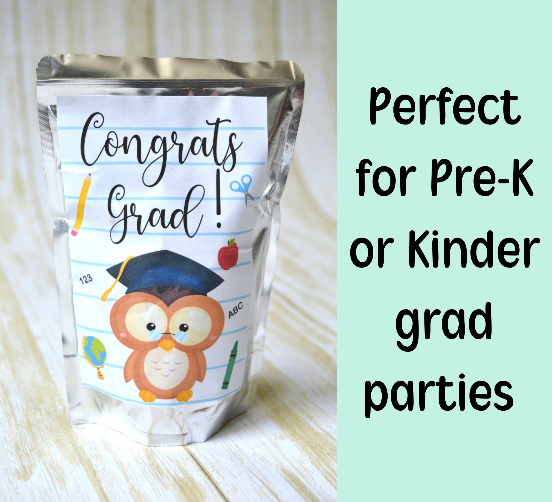 Preschool Graduation Party Favors, Grad Party, Kindergarten Graduation