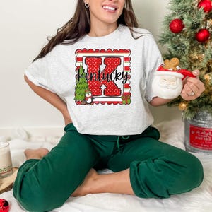 Kentucky Christmas Png, Ky Png, Christmas in Kentucky, DTF, Wreath png, Ky Winter png, Kentucky gift, KY State Sublimation