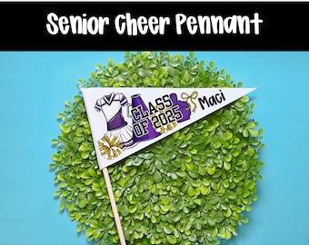 Senior Cheer Gift, Senior Night Gift, Senior Cheerleader, Cheer Coach, Team Captain Gift, Cheer Team Gift, Cheer Banquet, Cheer Senior Gift