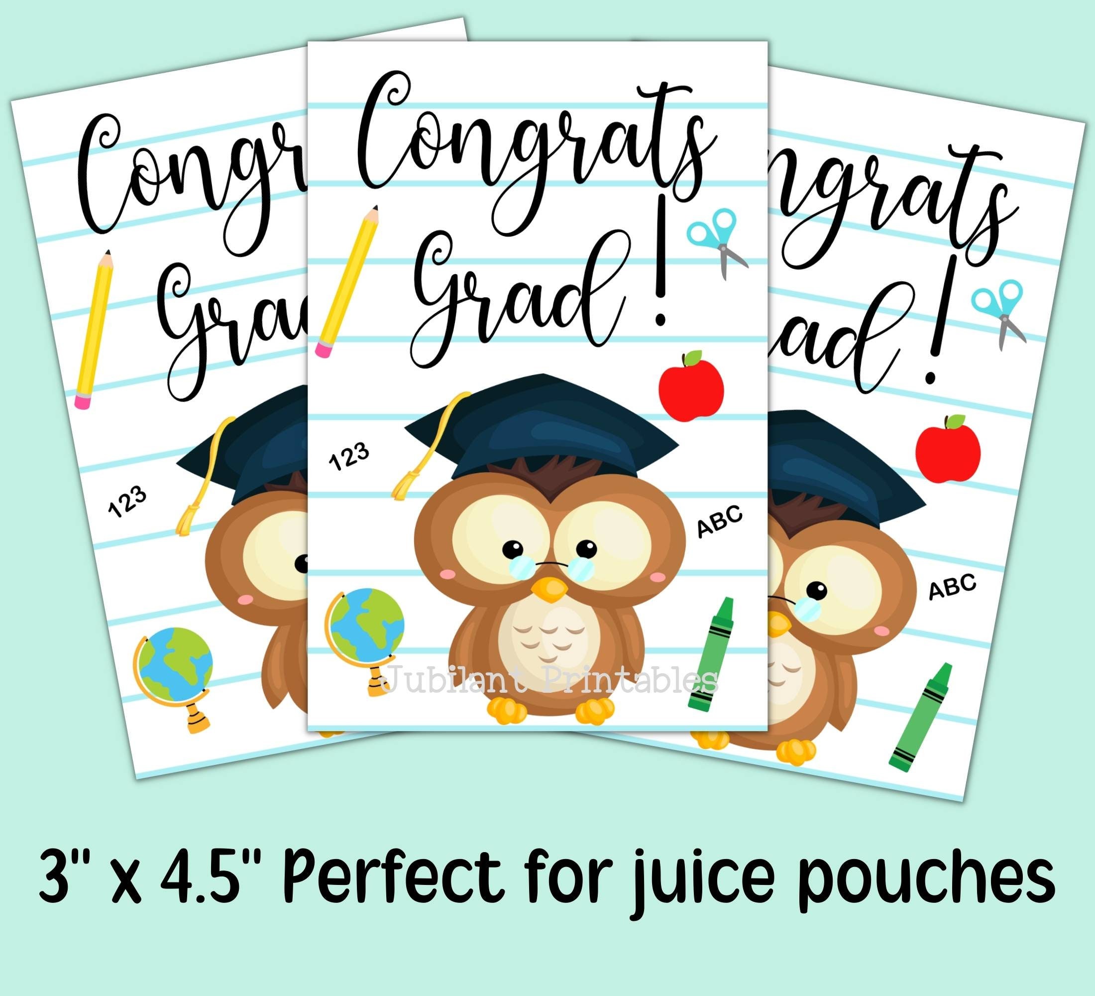 Preschool Graduation Party Favors, Grad Party, Kindergarten Graduation
