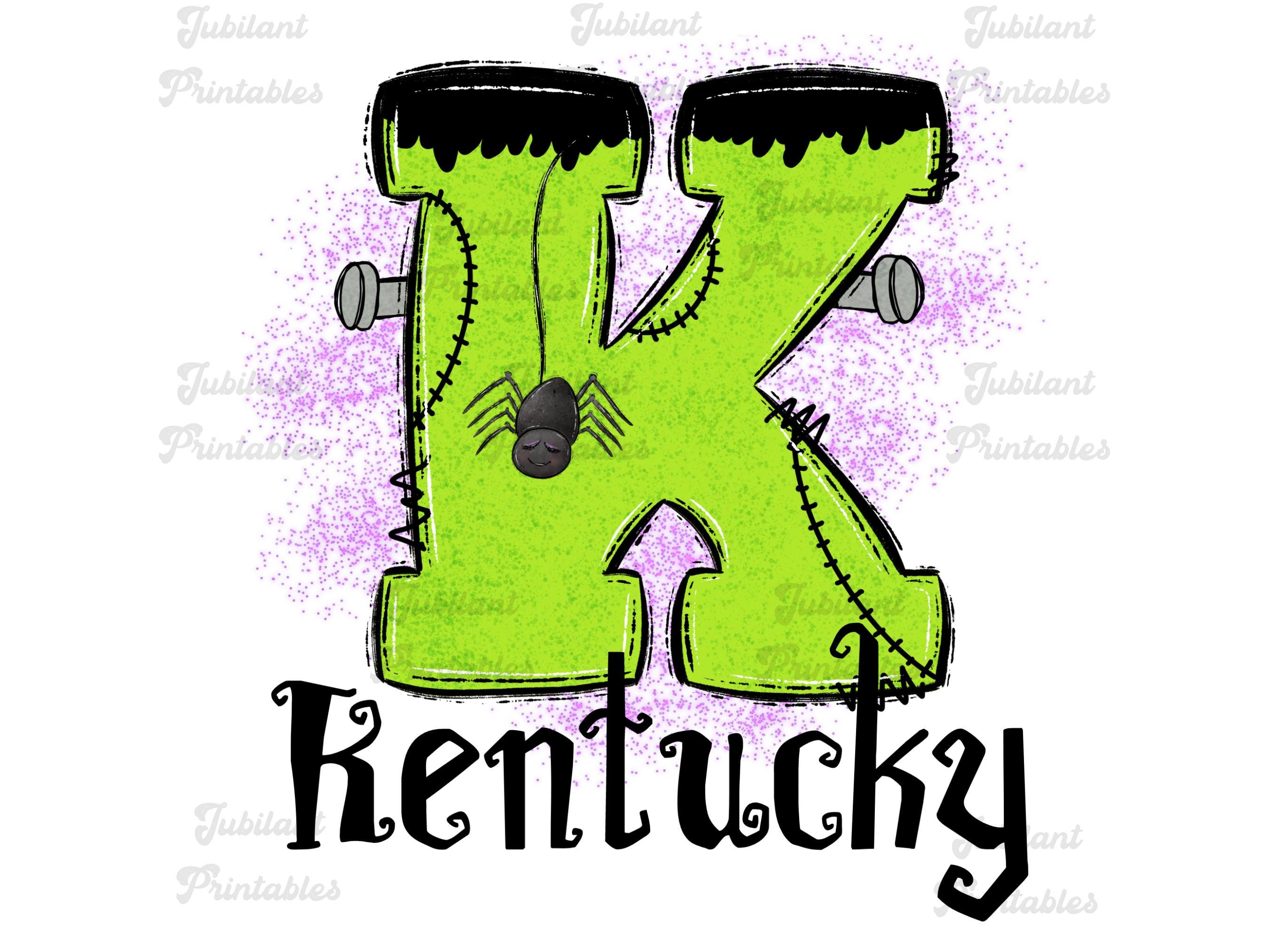 Ky Png Kentucky Png Halloween Spooky Season Sublimation Etsy