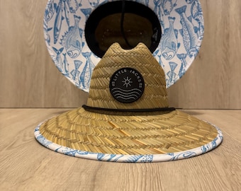 Kid's Lifeguard Straw Hats New Logos