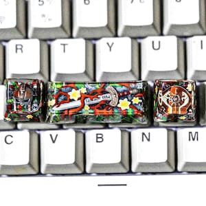 Lords keycaps, rings keycaps, vikings keycaps, artisan keycaps, gift for your boyfriends