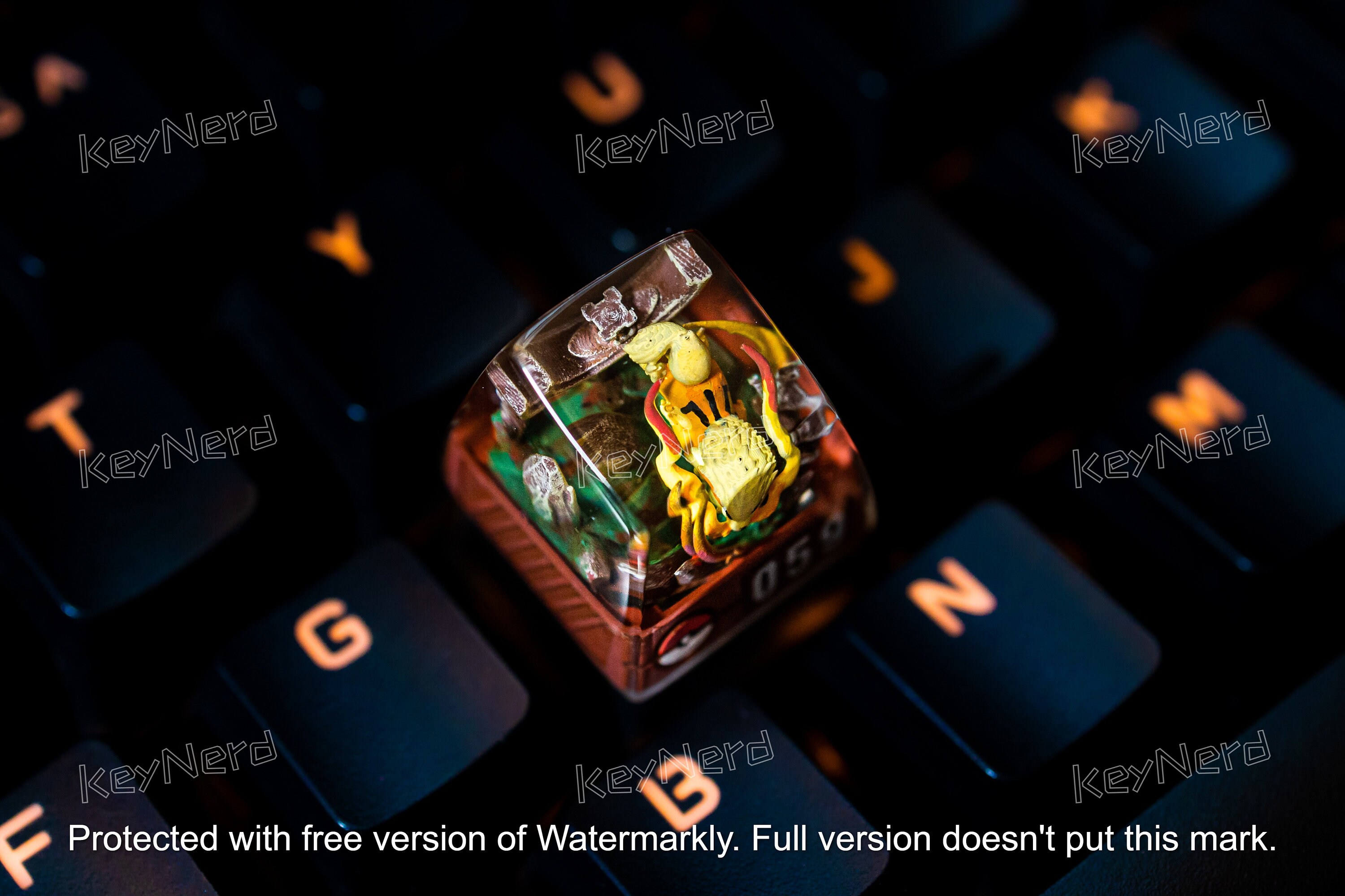 Arc.ani.ne Keycap, Custom Po.kem.on Keycap, Handmade Keycaps, Artisan ...