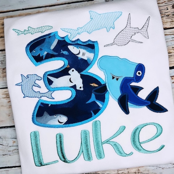 Baby Shark 3rd Birthday Party Etsy