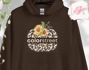 Big Sunflower Color Street Hoodie