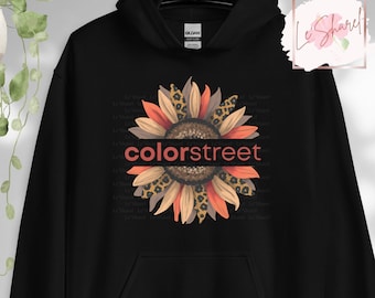 Big Sunflower Color Street Hoodie
