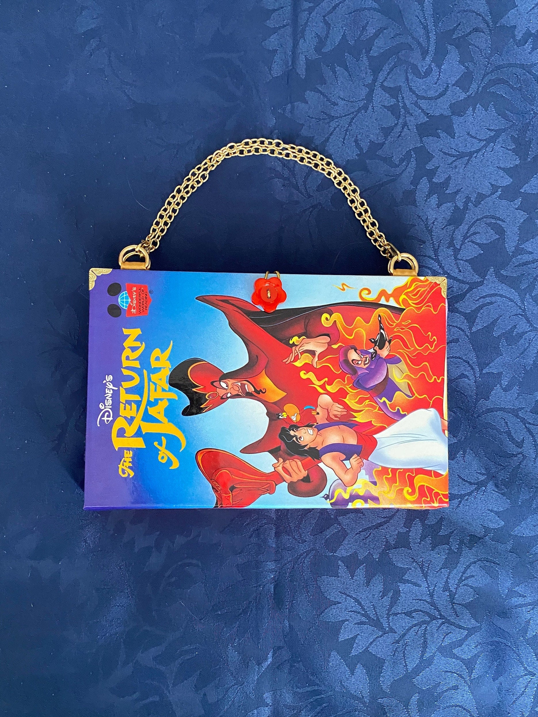 Aladdin Upcycled Vintage Disney Book Handbag Etsy