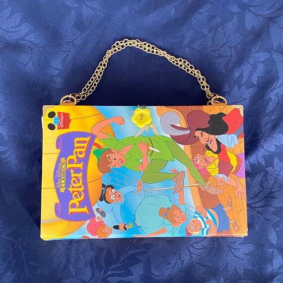 Upcycled Vintage Disney Peter Pan Book Handbag Etsy Ireland