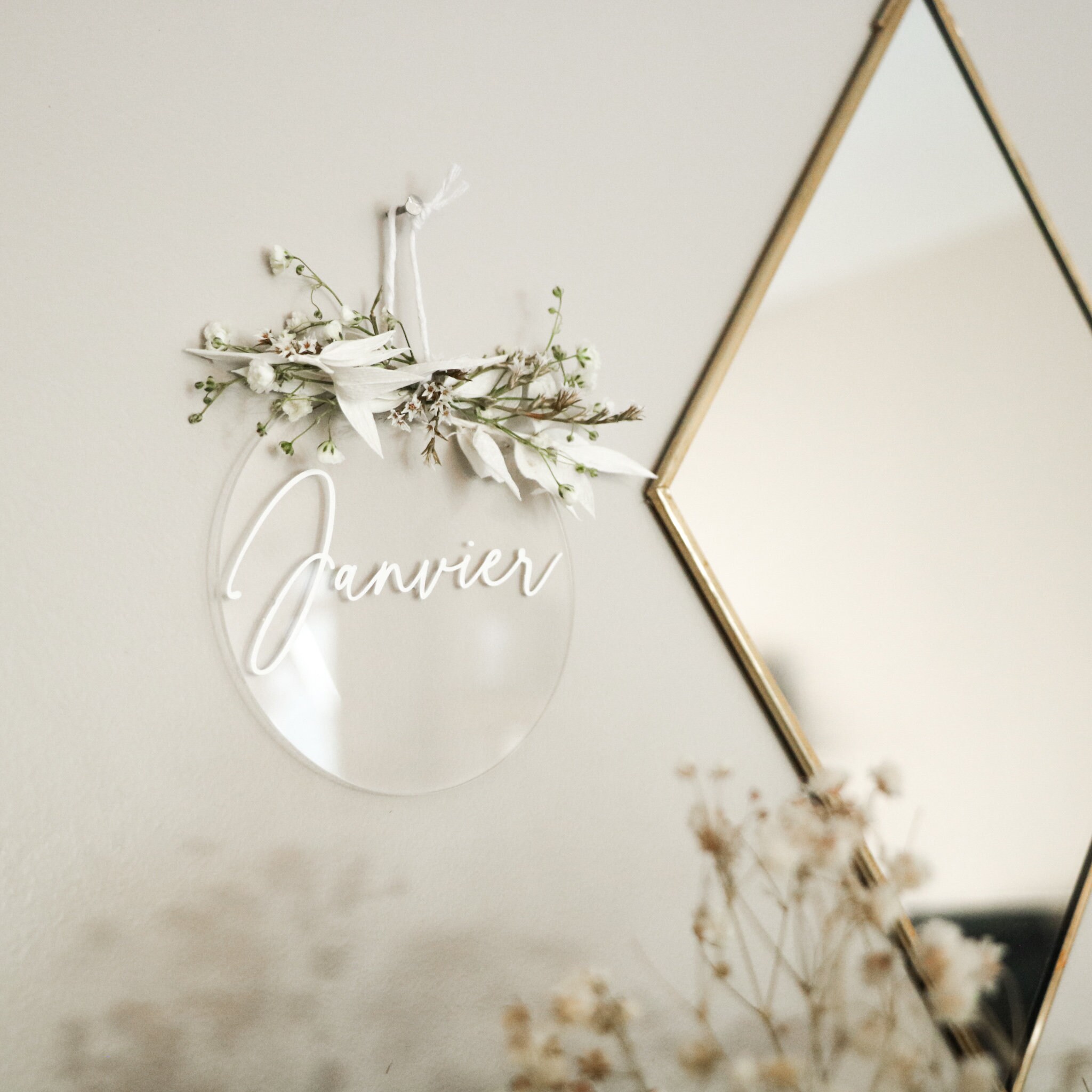 Mois Disque Plexiglass