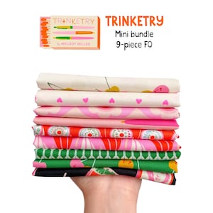 Trinketry Mini Bundle by Melody Miller for Ruby Star Society | Fat Quarter Bundle | Curated Quilt Fabric Set