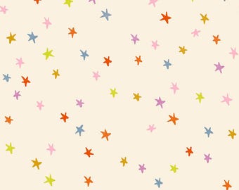 Blenders Star Nature Novelty – Ruby Star Society by Alexia Abegg | 100% Cotton Quilting Fabric | Multi Color Star Print RS4109 34