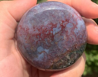 Moss Agate Bowls | Crystals, Pucks, Sphere Holder, Sphere Stand, Carvings, Druzy, Gemstones, Trinket Dish, Tumbles Bowl, Plate, Palm Stones.