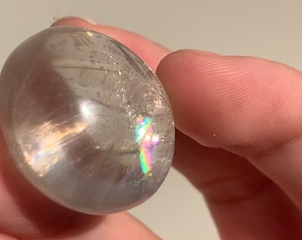 Clear Quartz Large Tumbles | Crystals, Rainbows, Golden Healer, Polished Natural Gemstones, Rocks, Stones, Raw Rough, Carvings, Points