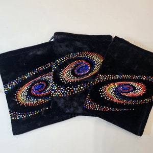 Samt Tarot Tasche. " Samtbeutel für Tarotkarten, Würfel, Geschenke, Runentasche, Kordelzugbeutel, Kartentasche, Schmuckbeutel, Hochzeitsgeschenk tasche