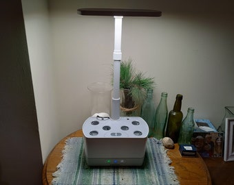 Aerogarden Harvest, Slim, 360 Light Extension, Grow Larger Plants Aero Garden Harvest Add Height Designed to Make Plants to Grow Larger