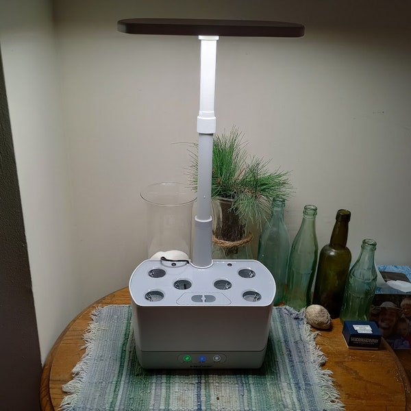 Aerogarden Harvest, Slim, 360 Light Extension, Grow Larger Plants Aero Garden Harvest Add Height Designed to Make Plants to Grow Larger