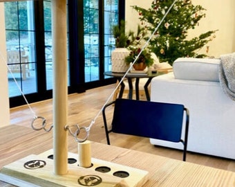 Juego de lanzamiento de mini anillo personalizado