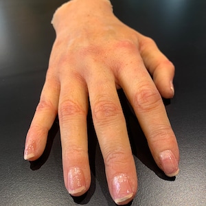 Realistic Silicone Severed Hand Prop: Horror Halloween FX, Film Quality