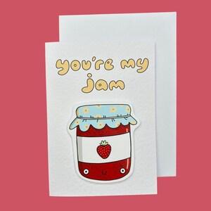 You’re my jam | Handcrafted Valentine’s Card