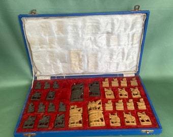 Indian Chess Set - Etsy