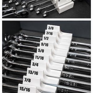 Magnetic Wrench Holder – Toolbox Organization – Mechanic Tool Storage
