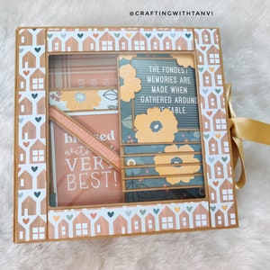 Family Memory Box Album: Keepsake Photo Storage